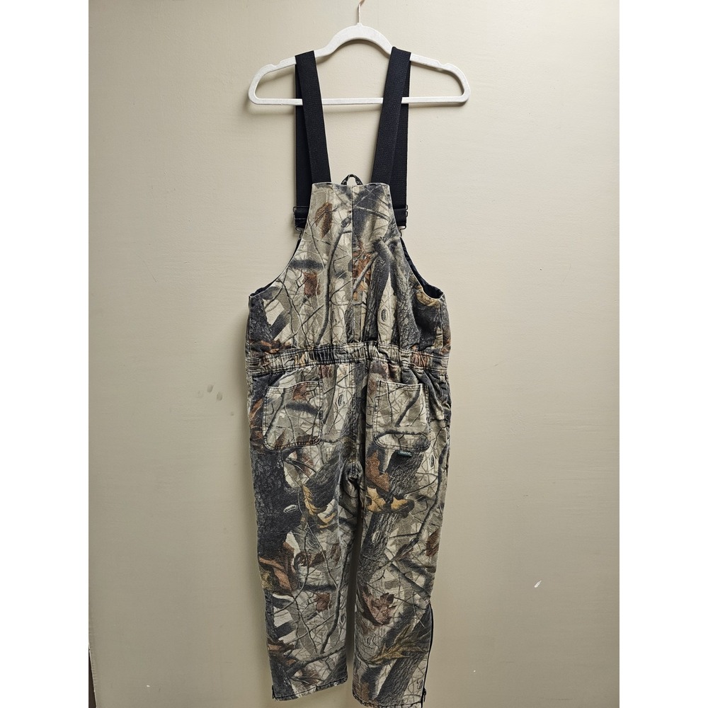 Gunflint Berne Bibs Real Tree Hardwood Hunting Overalls Waist 38 - Picture 2 of 6